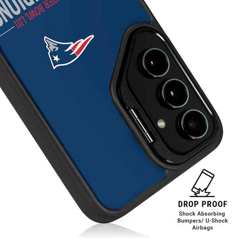 NFL Super Bowl LIII Champions Go Pats Galaxy S24 Plus Kickstand Case
